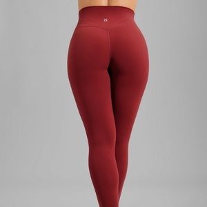 Buffbunny legacy leggings vineyard red